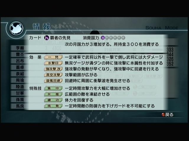 《真三国无双5》分身心得