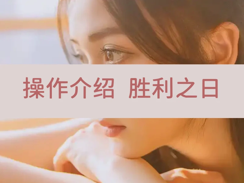 操作介绍 胜利之日