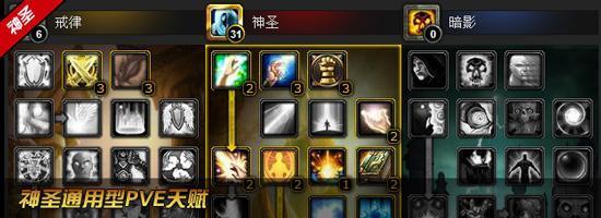 WOW4.3神牧天赋雕文推荐
