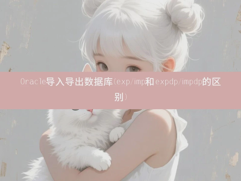 Oracle导入导出数据库(exp/imp和expdp/impdp的区别)