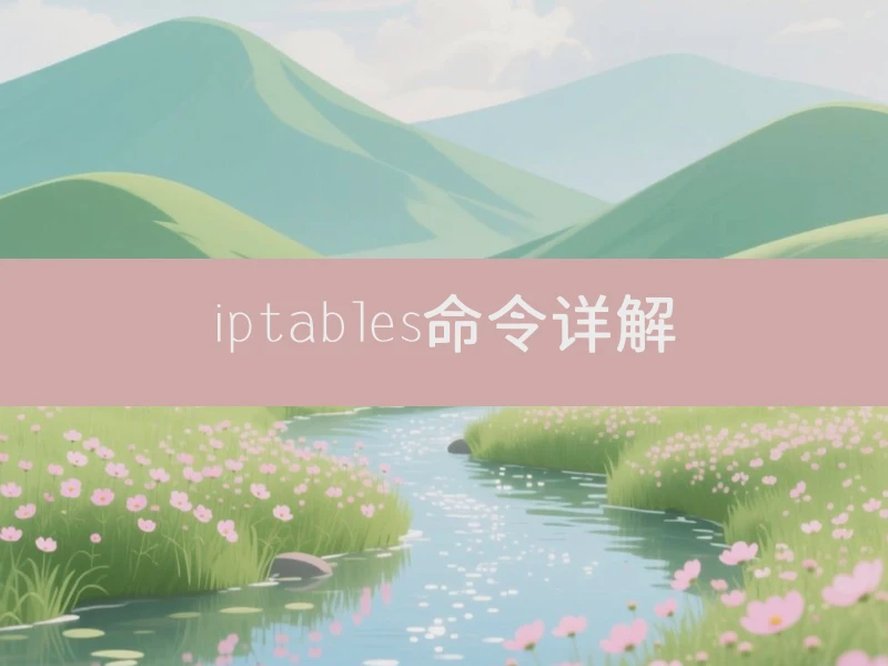 iptables命令详解