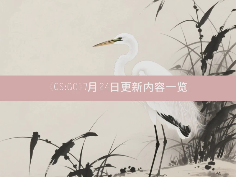 《CS:GO》7月24日更新内容一览