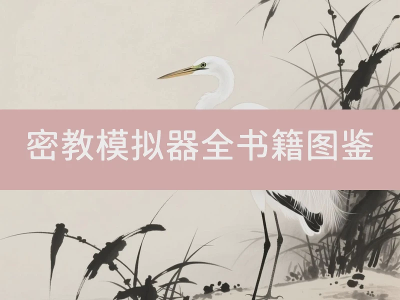 密教模拟器全书籍图鉴