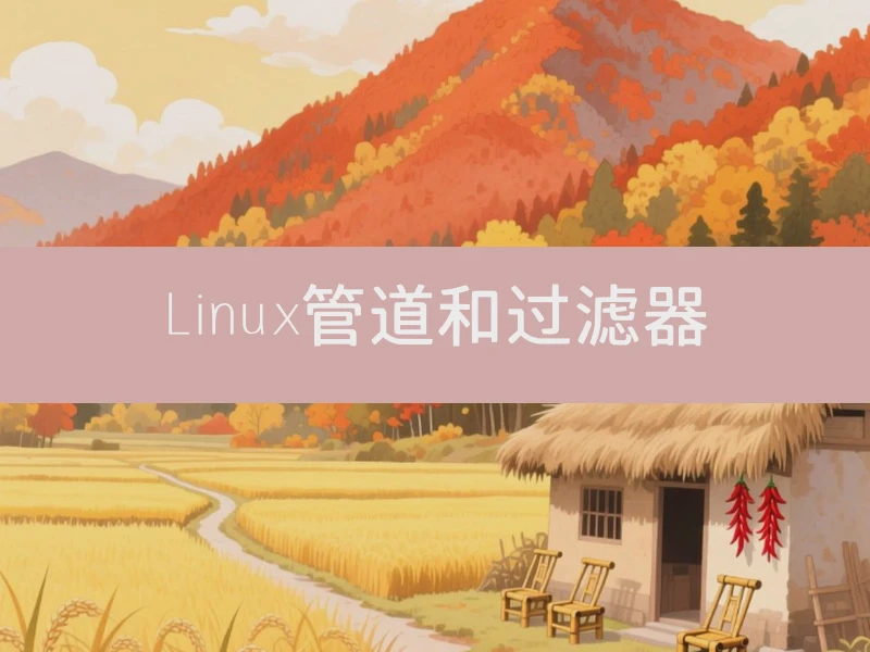 Linux管道和过滤器