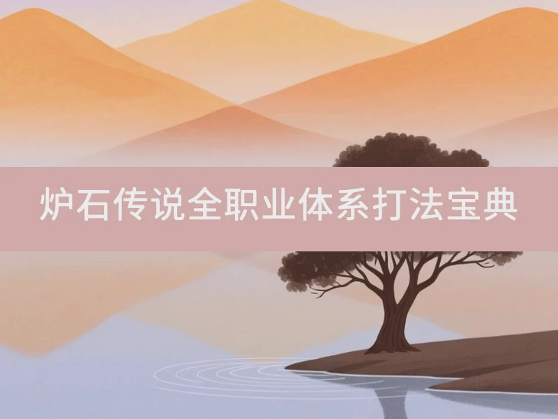 炉石传说全职业体系打法宝典