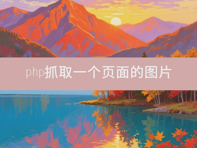 php抓取一个页面的图片