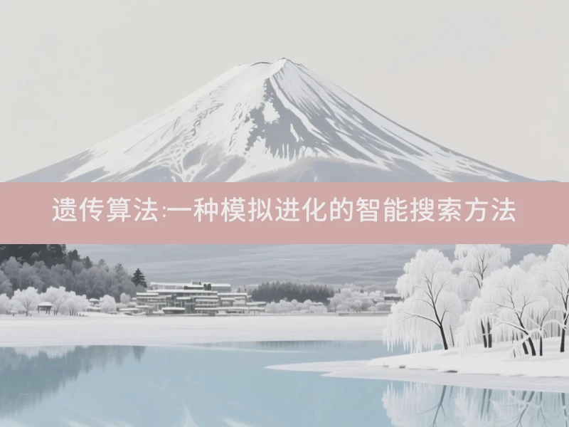 遗传算法：一种模拟进化的智能搜索方法