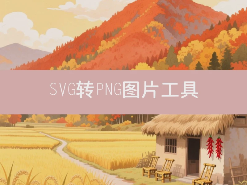 SVG转PNG图片工具
