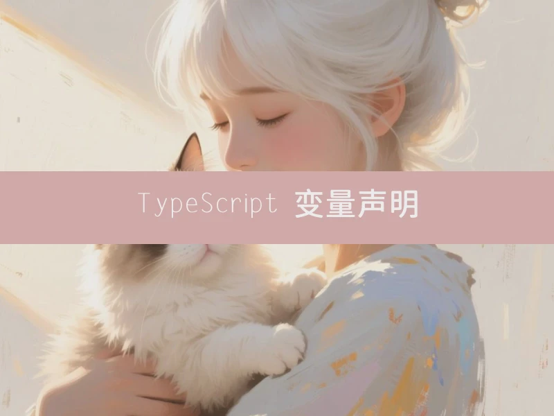 TypeScript 变量声明