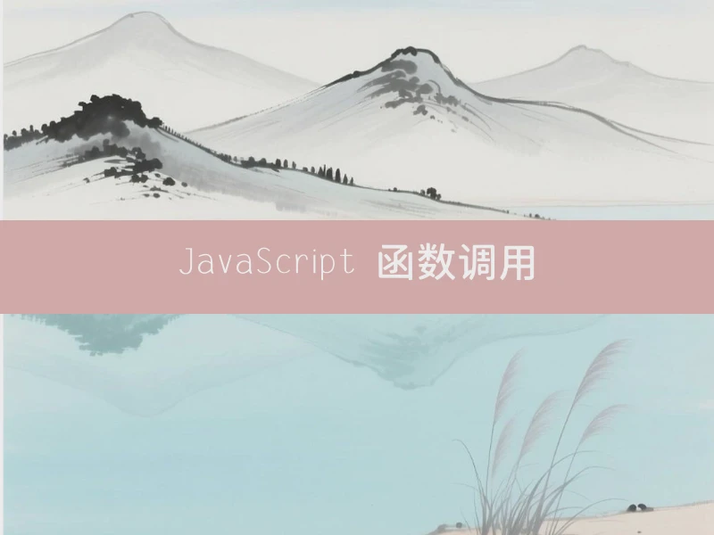 JavaScript 函数调用
