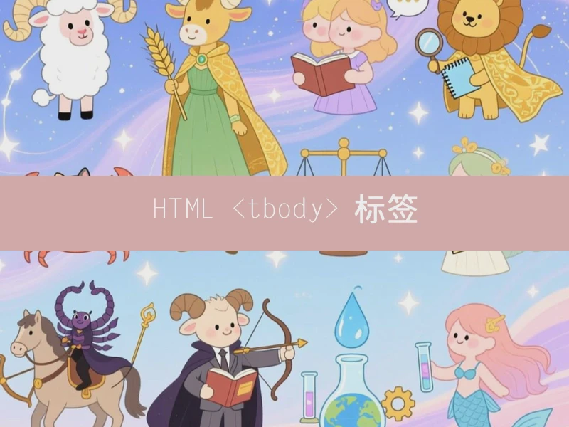 HTML <tbody> 标签