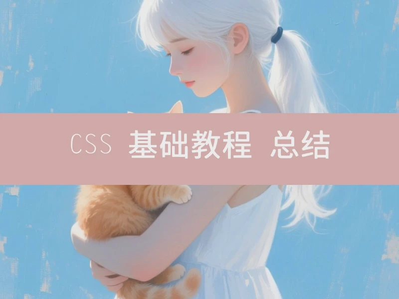 CSS 基础教程 总结