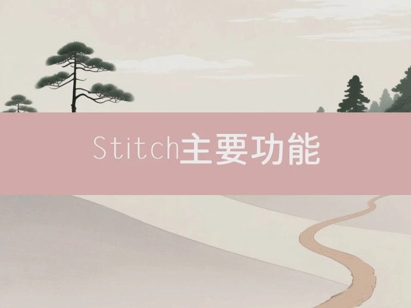 Stitch主要功能