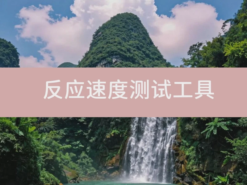 ⚡ 反应速度测试工具