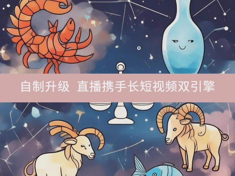 自制升级 直播携手长短视频双引擎