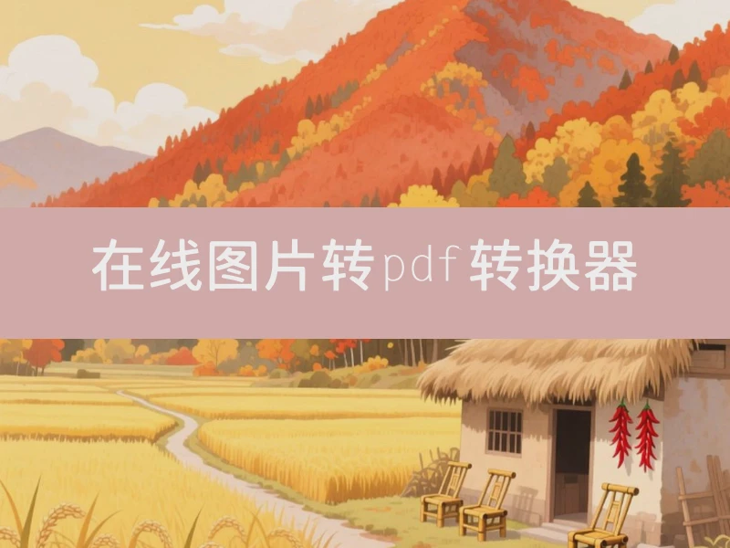 在线图片转pdf转换器