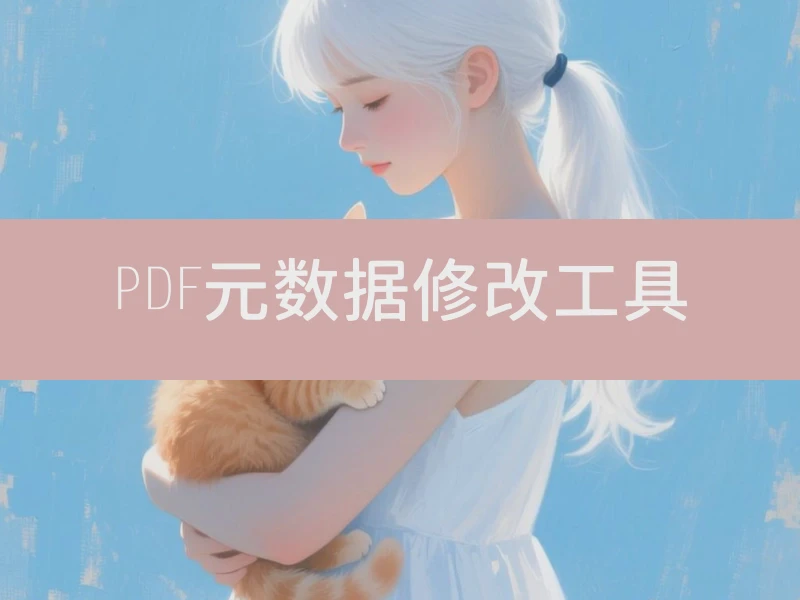 PDF元数据修改工具