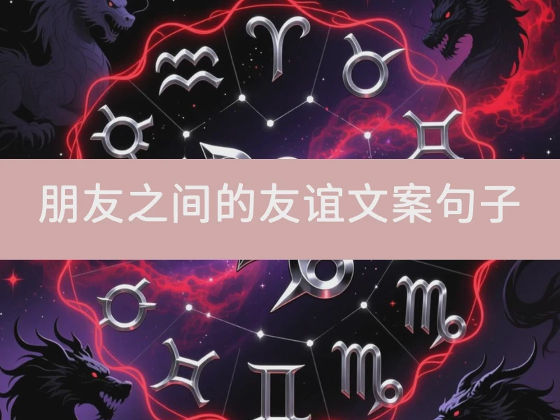 朋友之间的友谊文案句子