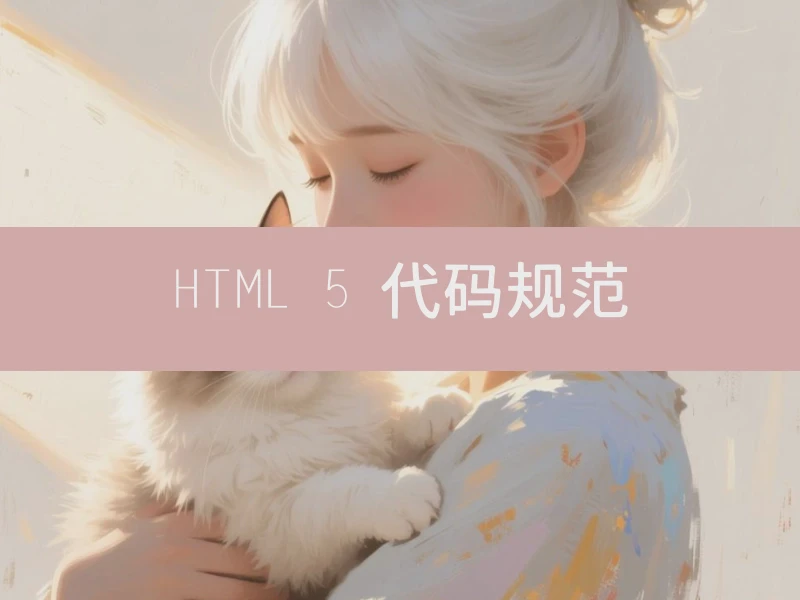 HTML 5 代码规范