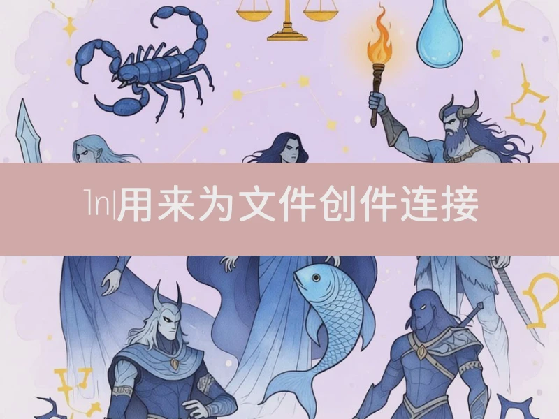 ln|用来为文件创件连接