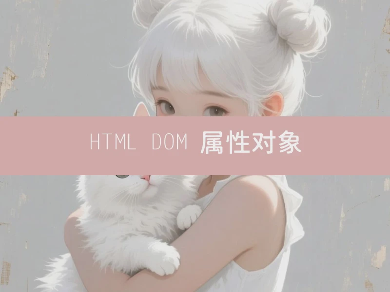 HTML DOM 属性对象