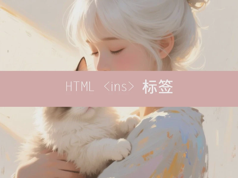 HTML <ins> 标签