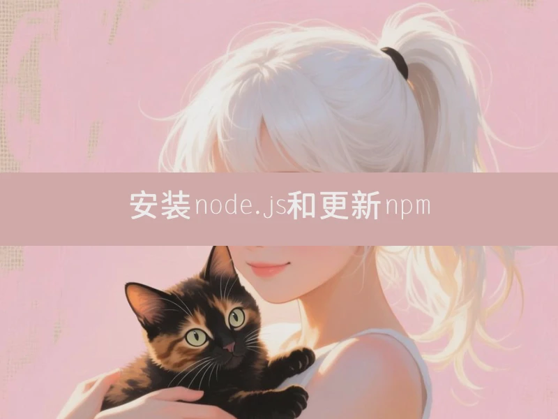 安装node.js和更新npm