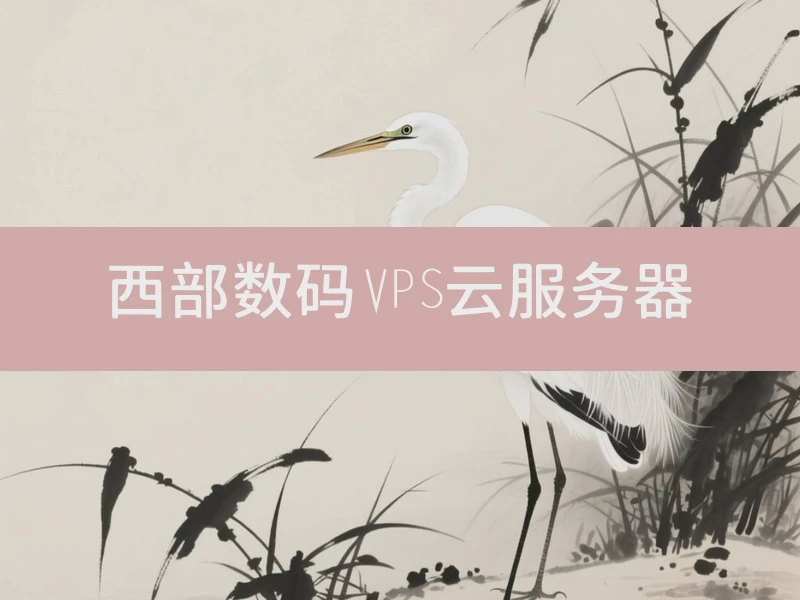 西部数码VPS云服务器