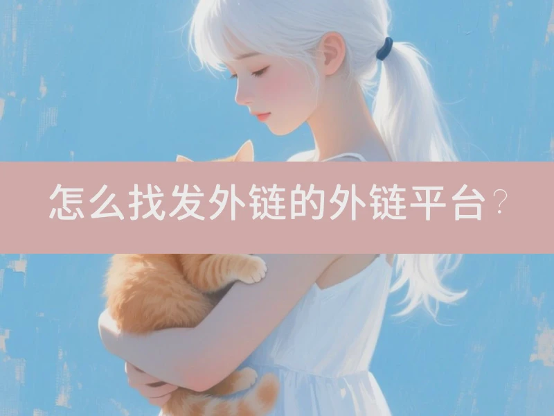 怎么找发外链的外链平台？