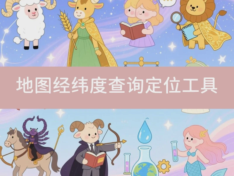 地图经纬度查询定位工具