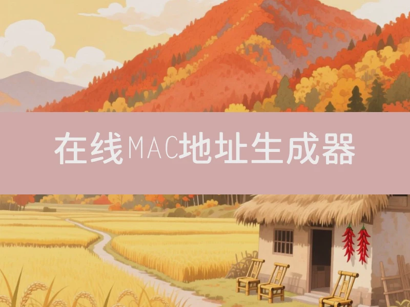 在线MAC地址生成器
