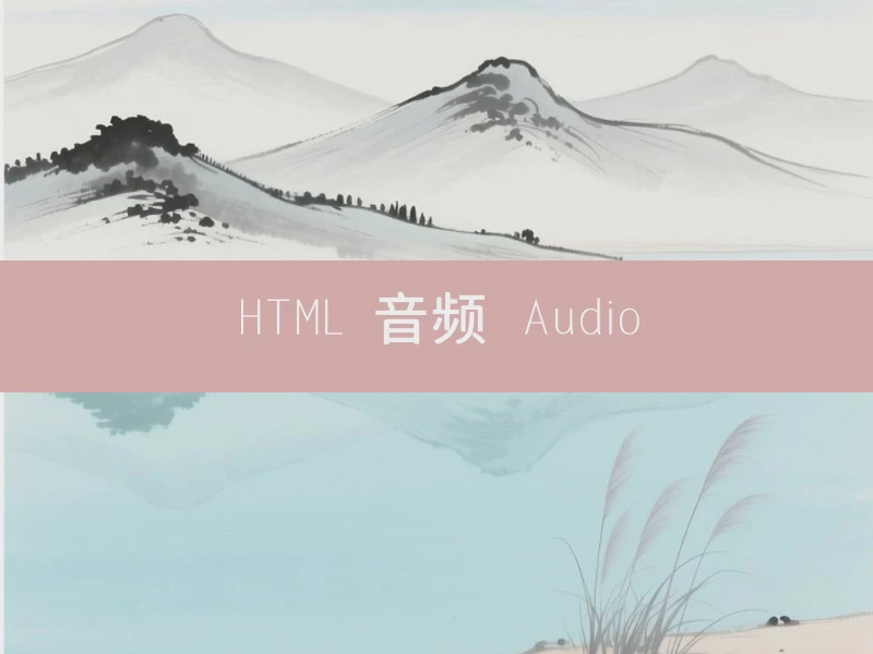 HTML 音频 Audio