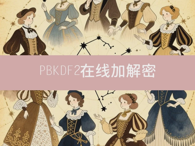 PBKDF2在线加解密