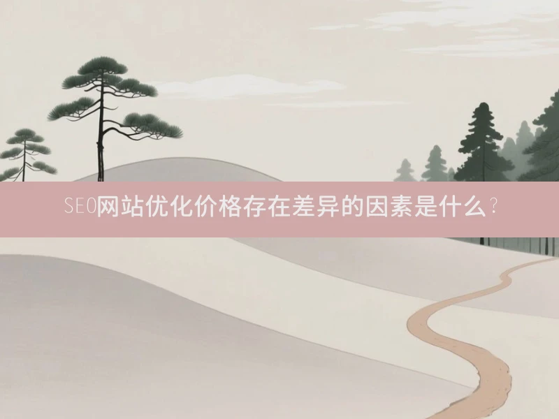 SEO网站优化价格存在差异的因素是什么?