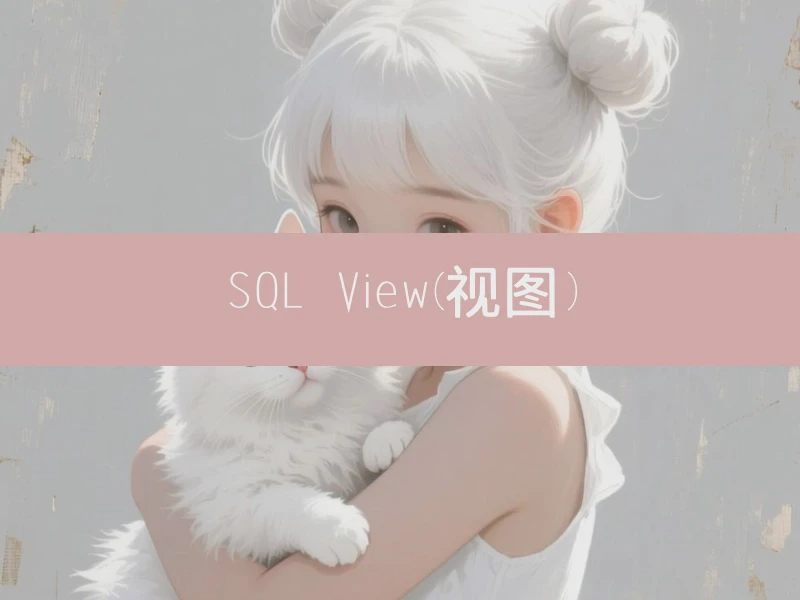 SQL View(视图)