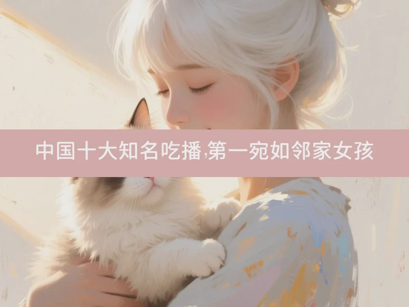 中国十大知名吃播，第一宛如邻家女孩